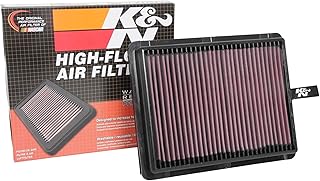 K&N Engine Air Filter: Reusable, Clean Every 75,000 Miles, Washable, Premium, Replacement Car Air Filter: Compatible with 2015-2019 Hyundai/Kia (Sonata, Optima), 33-5057