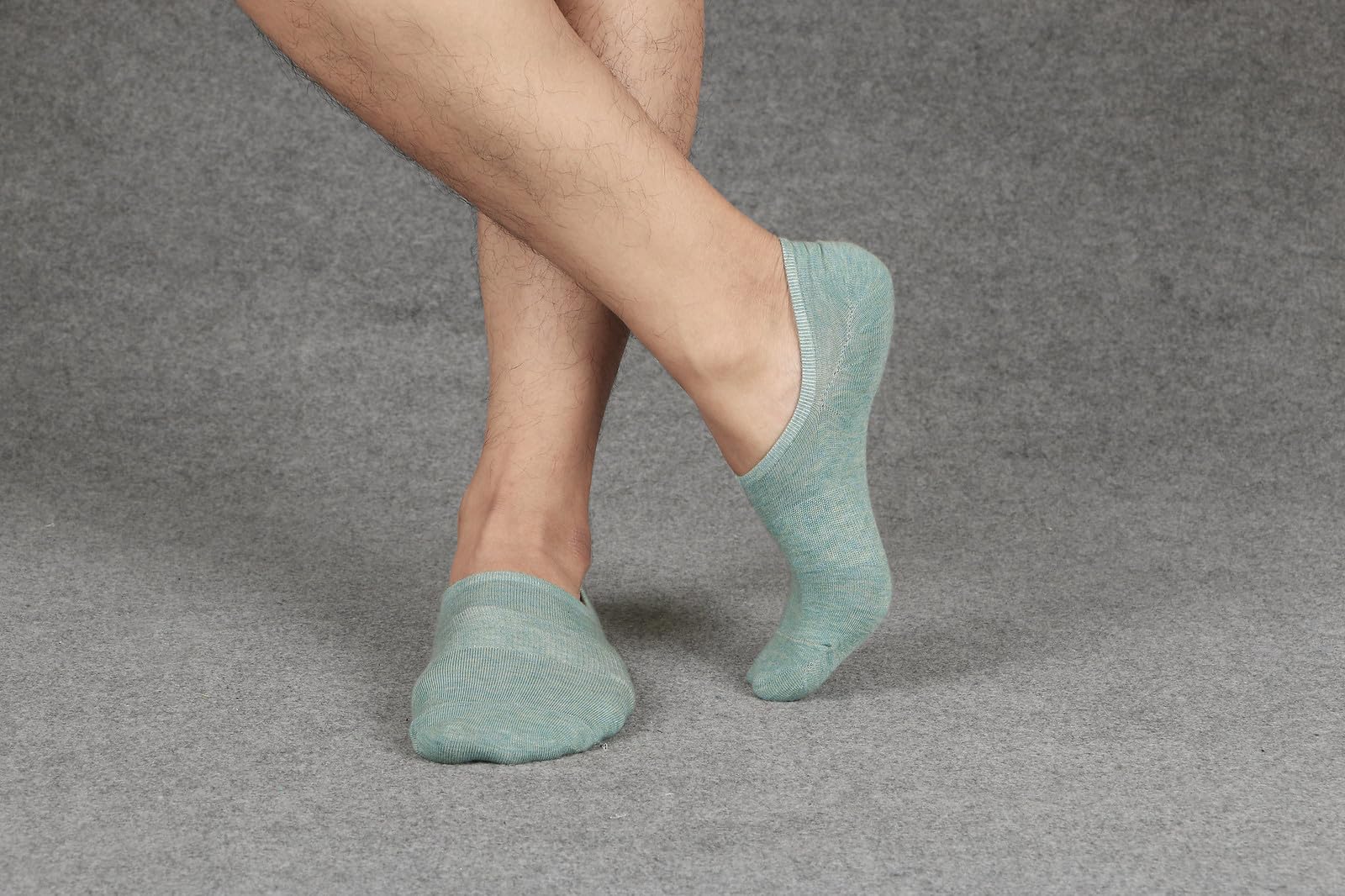 TsoLay Unsichtbare Socken Unsichtbare Socken Von Männern, Dünne Und Komfortable No-Show-Socken, Stilvolle Slip-Fersen-Socken, 10 Paare Pro Packung