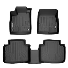 SMARTLINER Custom Fit Floor Mats 2 Row Liner Set Compatible with 2018-2022 Honda Accord