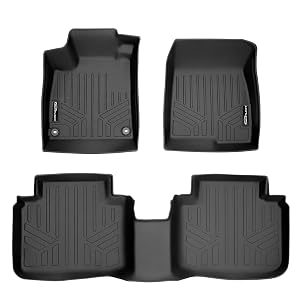 SMARTLINER Custom Fit Floor Mats 2 Row Liner Set Compatible with 2018-2022 Honda Accord