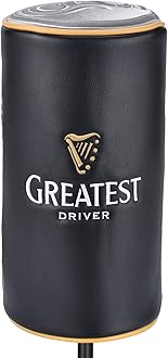 Driver Headcover - Beer Can Shaped Funny Headcover - Tour Grade PU Leather Golf Club Cover with Embroidered Finish