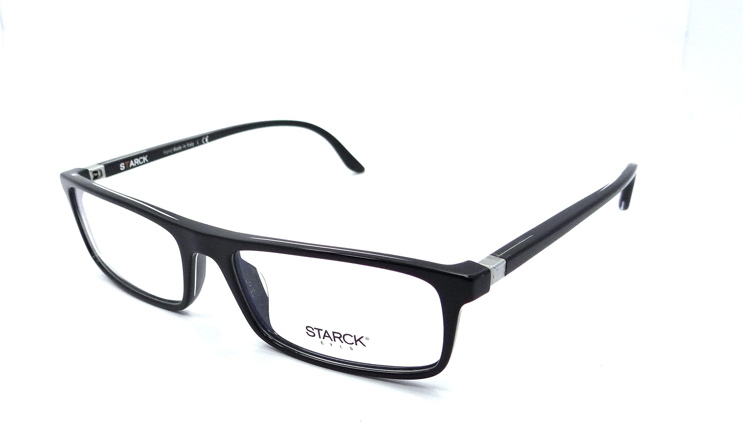 Mikli Eyeglasses Frames SH3034 0002 56x17 Black/Crystal Italy
