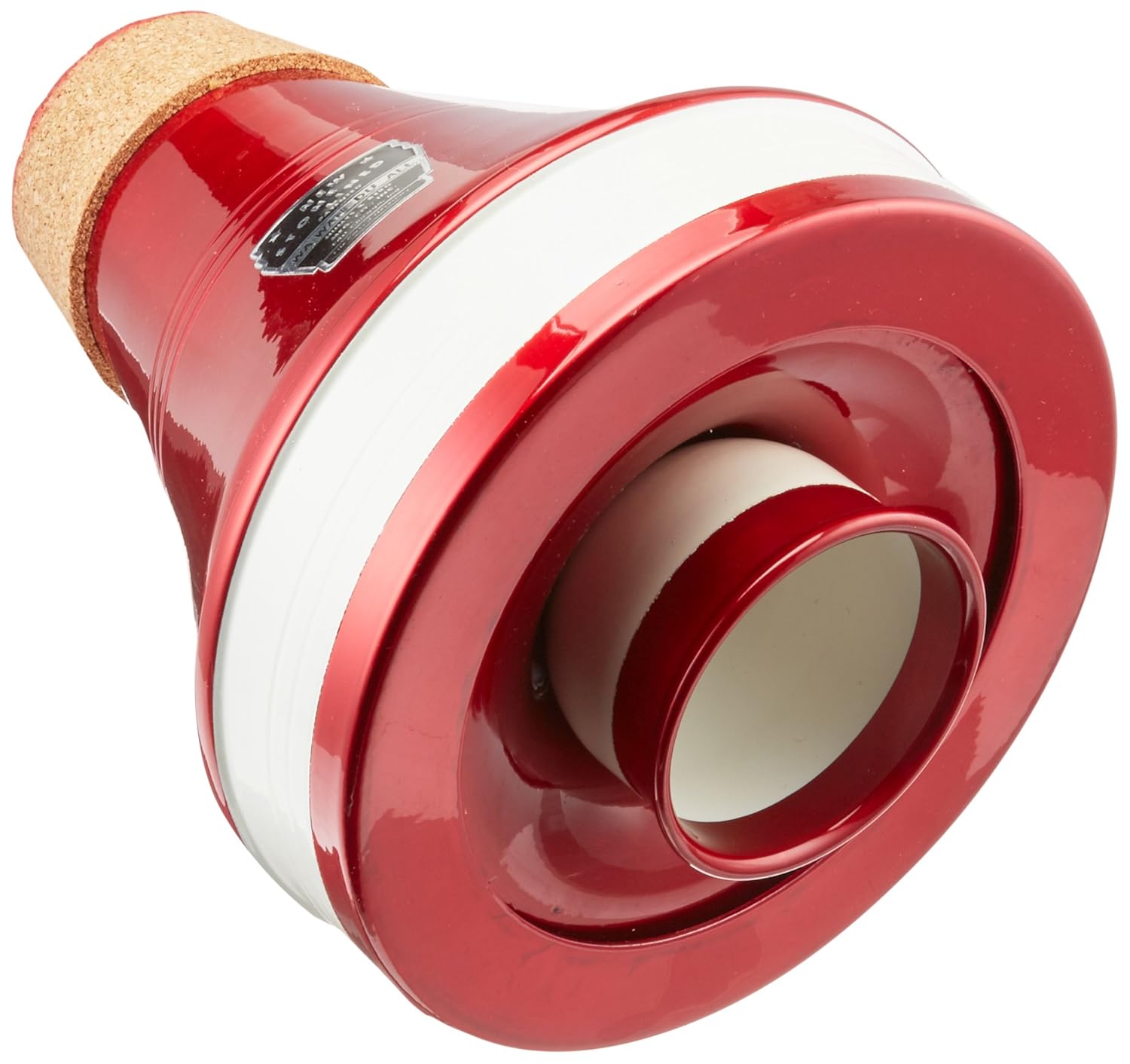 Humes & Berg Stonelined WaWah Red/White Alumnium Bass Trombone Mute