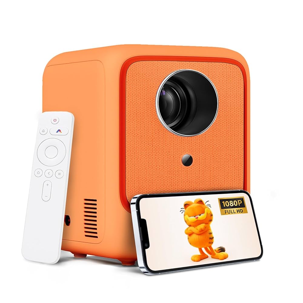 Mini projektor Heyup Boxe Lite, 1080P/10000l, projektor z