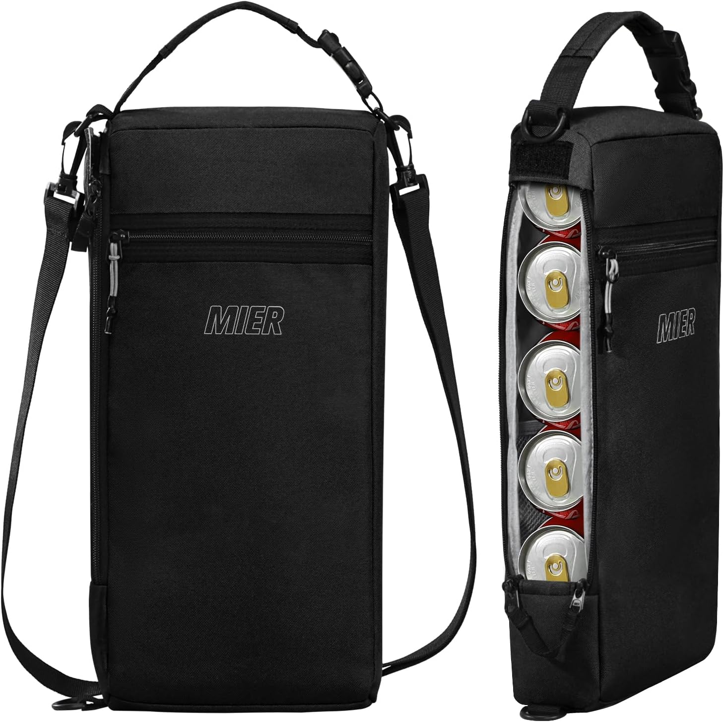 MIER Golf Bag Cooler Insulated Soft Cooler Bag Golf Accessories for Men 9 Cans Portable Beer Cooler Sleeve for Picnic Beach Outdoor Activities