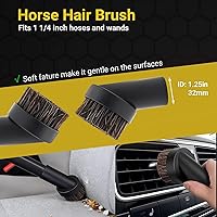 Vista 4 de Juego de cepillos de repuesto para aspiradora en vacío (1 1/4 pulgadas)