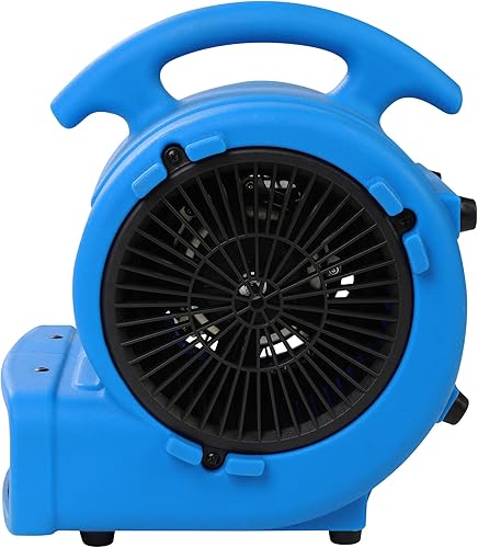 Miniatura 4 de MOUNTO 18HP 600cfm Aire Mover Secador de piso Utality Ventilador Ventilador