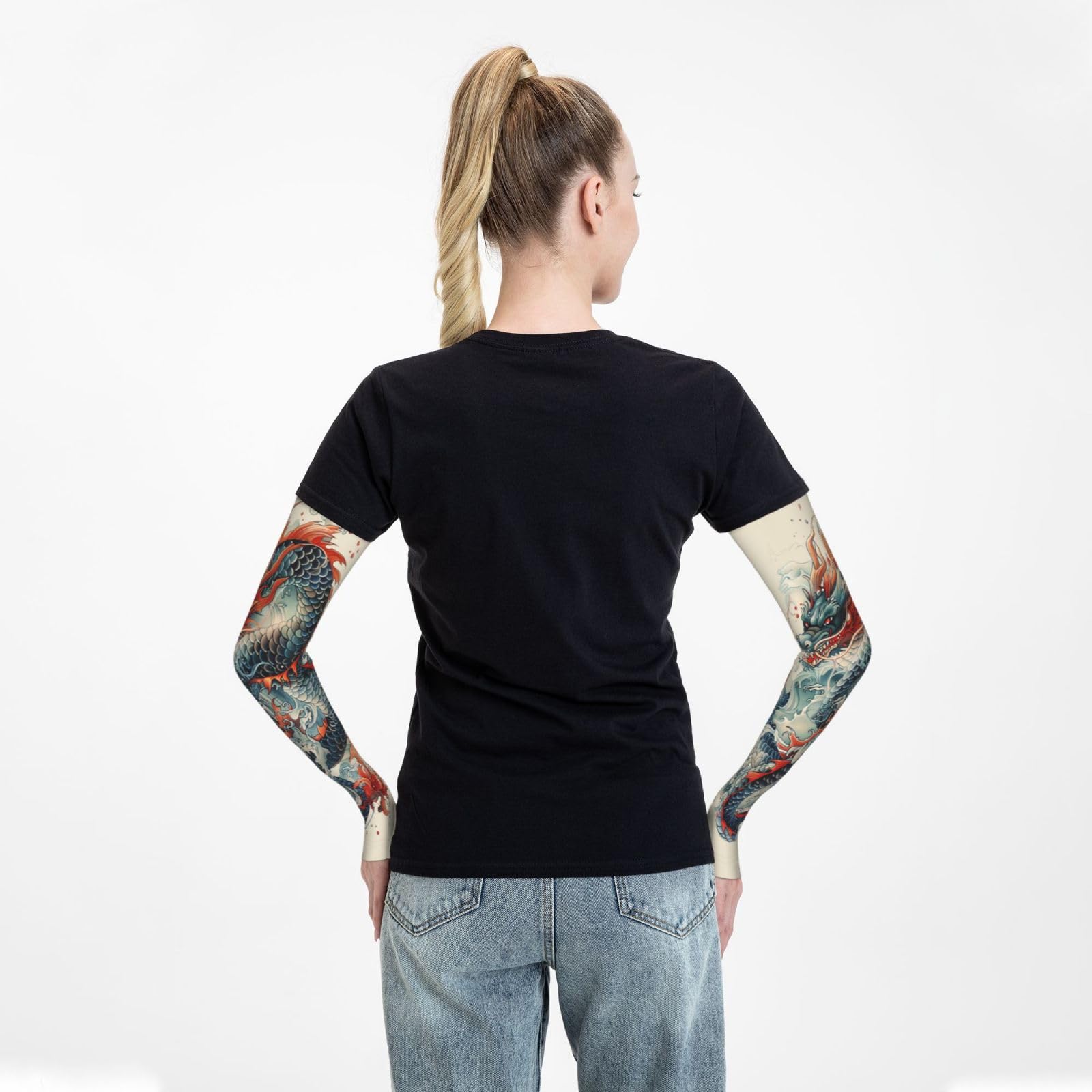 Kühlende Armstulpen für den Sommer, Sonnenschutz, Armstulpen für Männer und Frauen, Baseball, Radfahren, Golf, Laufen