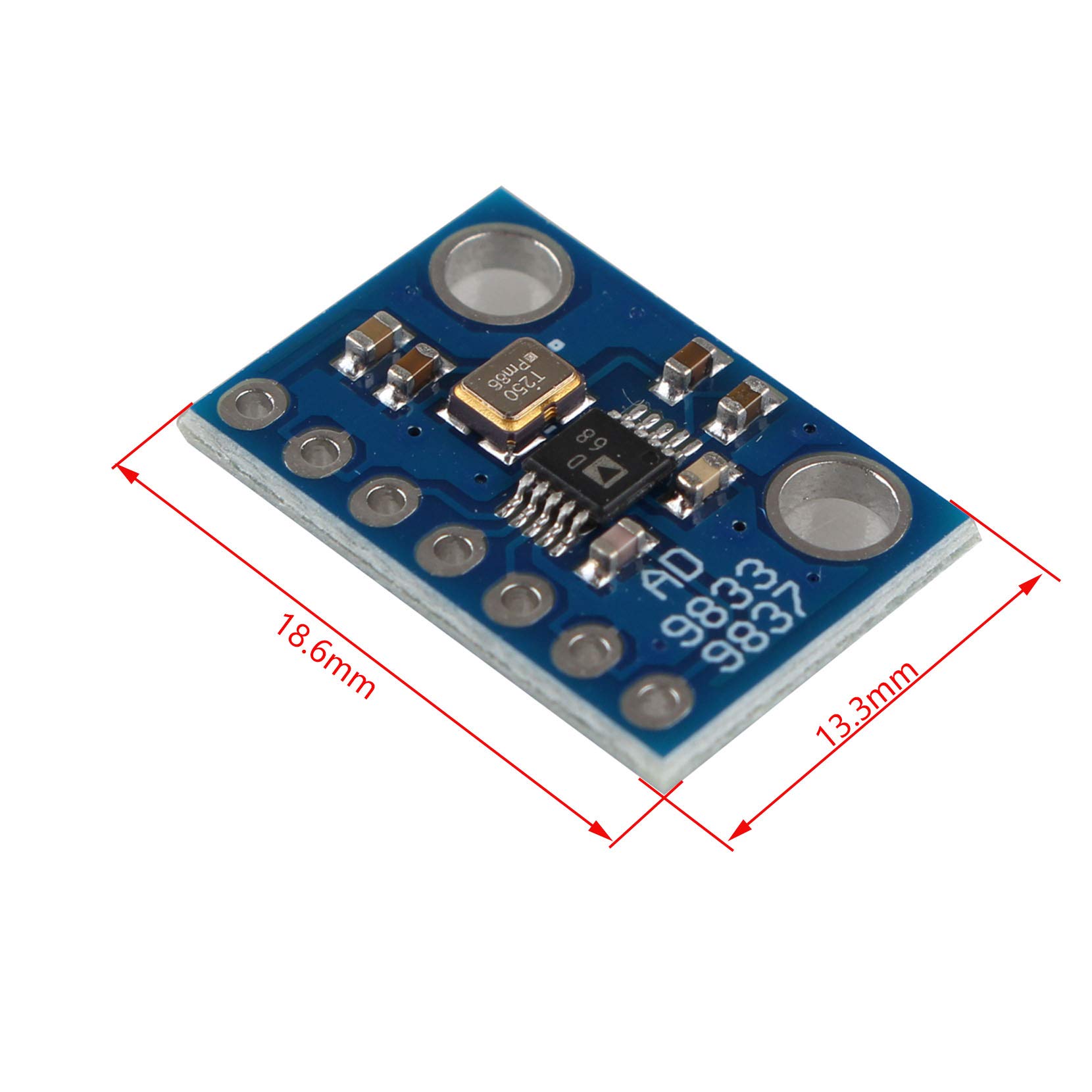 AD9833 Module d'interface série de générateur de Signal DDS d'onde carrée sinusoïdale de microprocesseurs programmables
