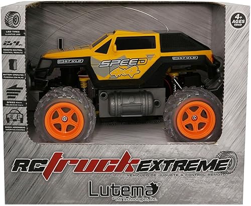 Miniatura 4 de Lutema Camión de control remoto Extreme SUV 4CH YellowOne Size
