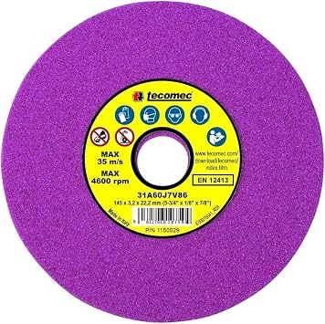 Tecomec OEM Grinding Wheel 1/8" Chainsaw Chain Ruby Red Replaces OR534-18