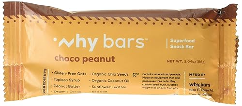 Why Bars Choco Peanut Bar, 2.04 OZ