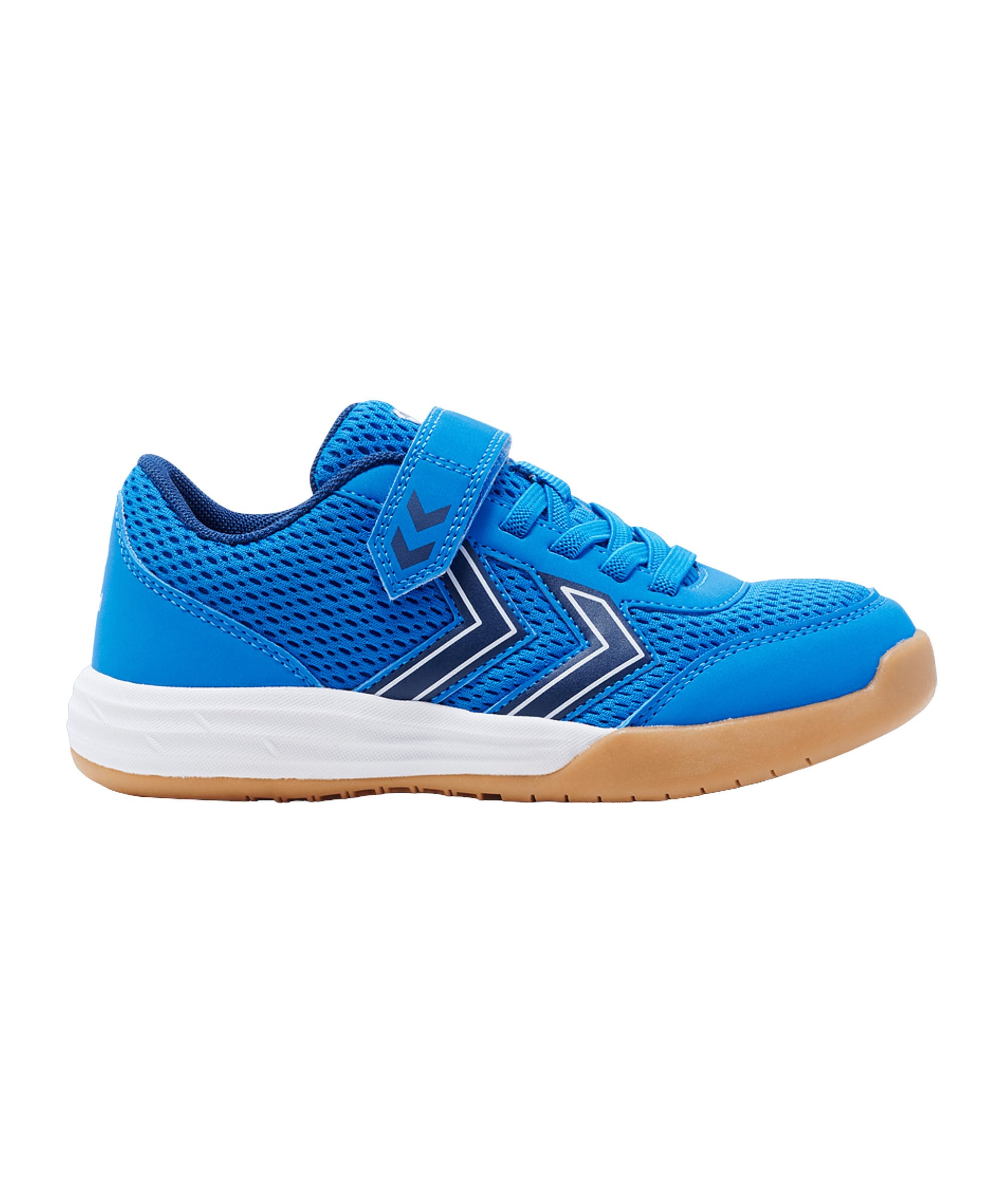 hummel MULTIPLAY Flex VC JR, Sneaker, Blue/White,