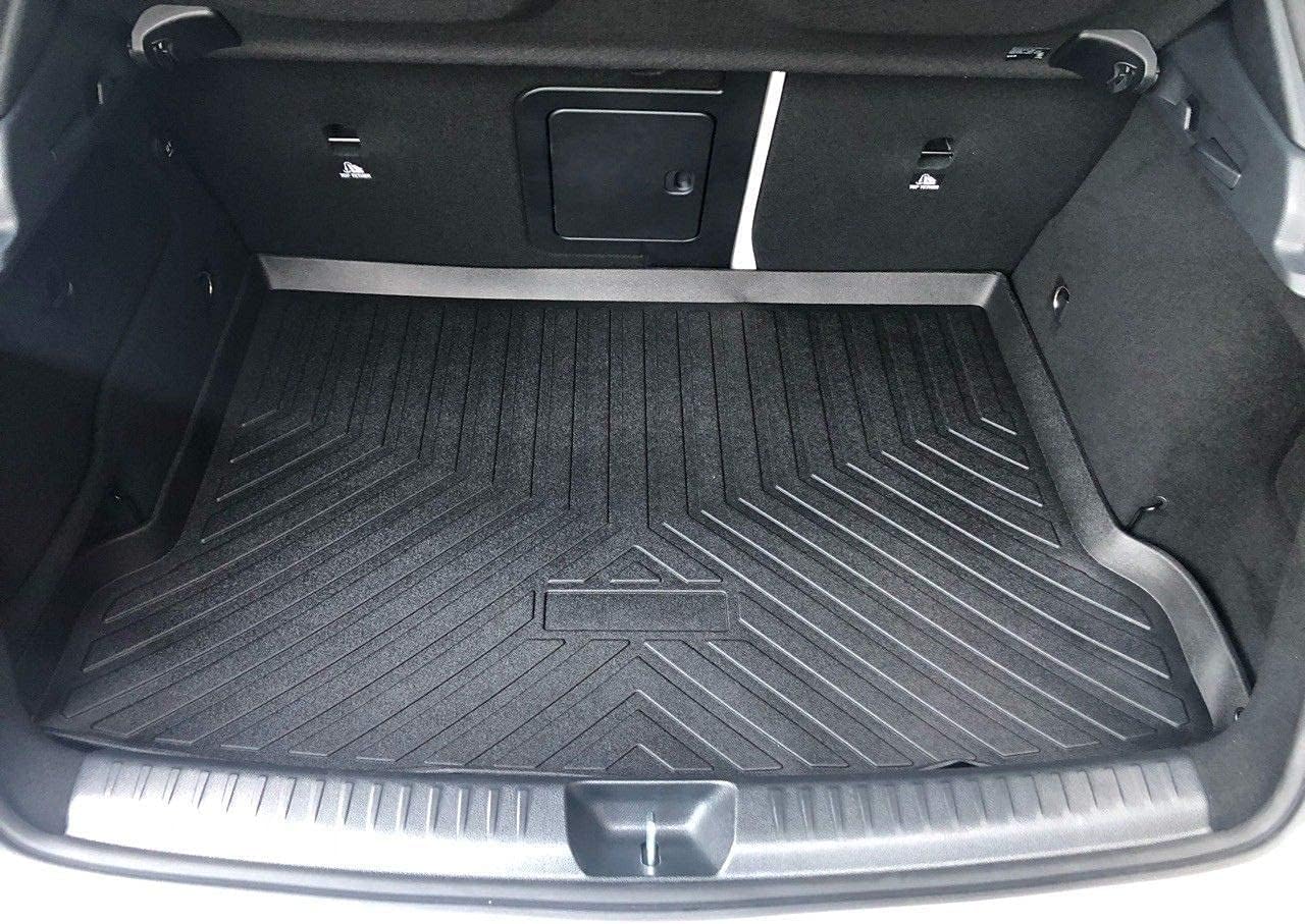 Cargo Liner - Trunk Mat for Mercedes-Benz GLA-Class 2014-2020 – Weather-Resistant Trunk Mats for Cars with Raised Lip – Non-Slip Car Trunk Mat Rubber – Laser Pre-Cut Design