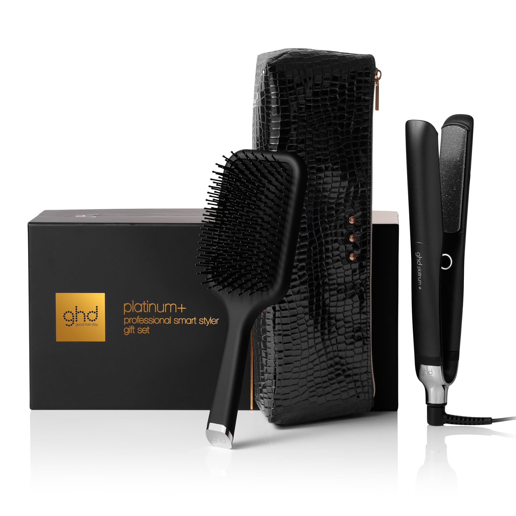 ghd Platinum+ - Plancha de Pelo Profesional Inteligente, Cabello Más fuerte, Más Brillo y Protección del Color - Para todo Tipo de Cabello - (Enchufe Europeo)