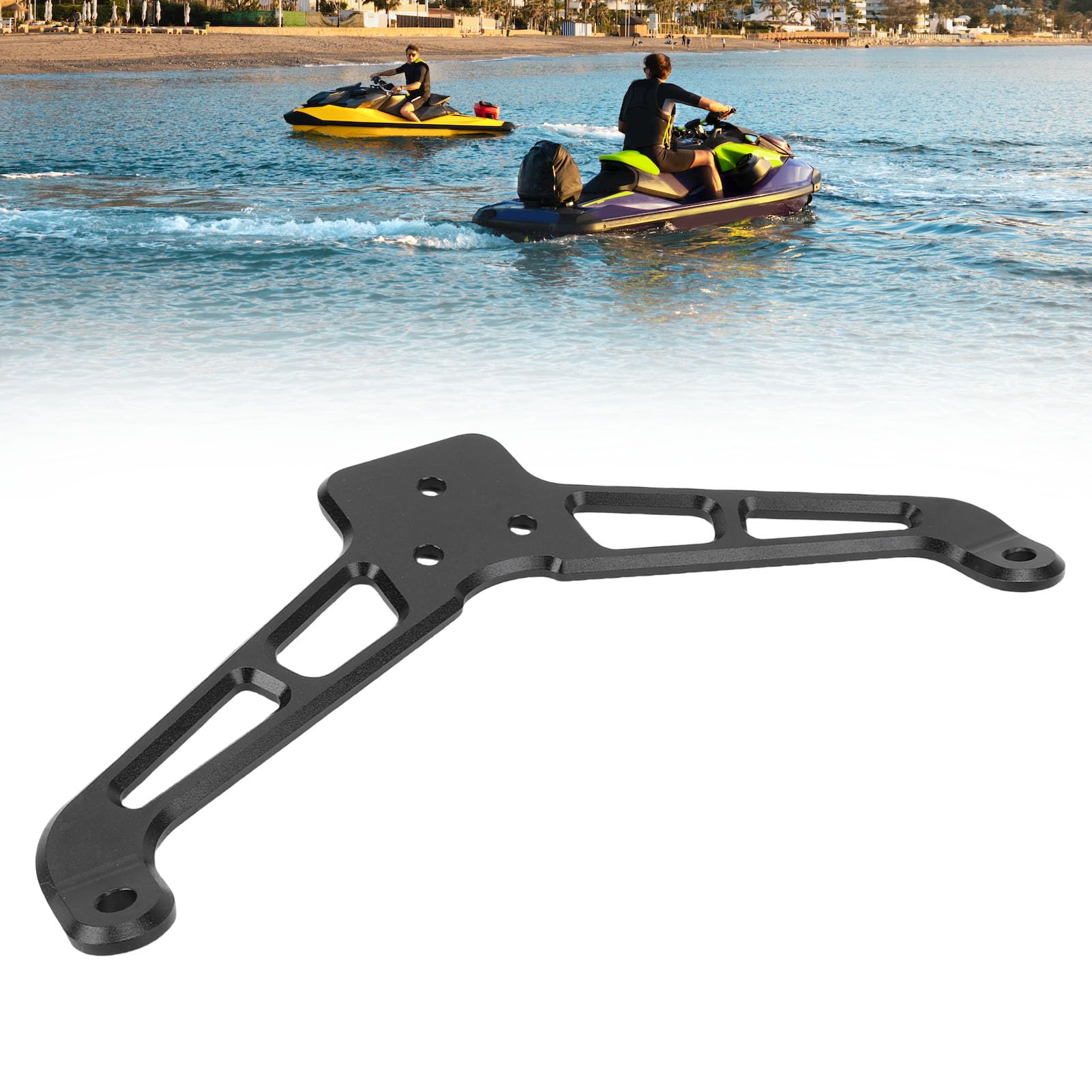 Generic Supporto per Telecamera in Lega di Alluminio per Seadoo GTX RXT, Fascia di Supporto per la Telecamera per Barca Regolabile, Kit di Titoli di Fotocamere Sportivi per Esterni