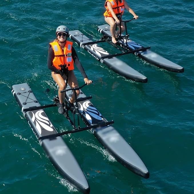 Bicicleta Acuática Inflable con Pedal Individual - Kayak Deportivo miniatura 4
