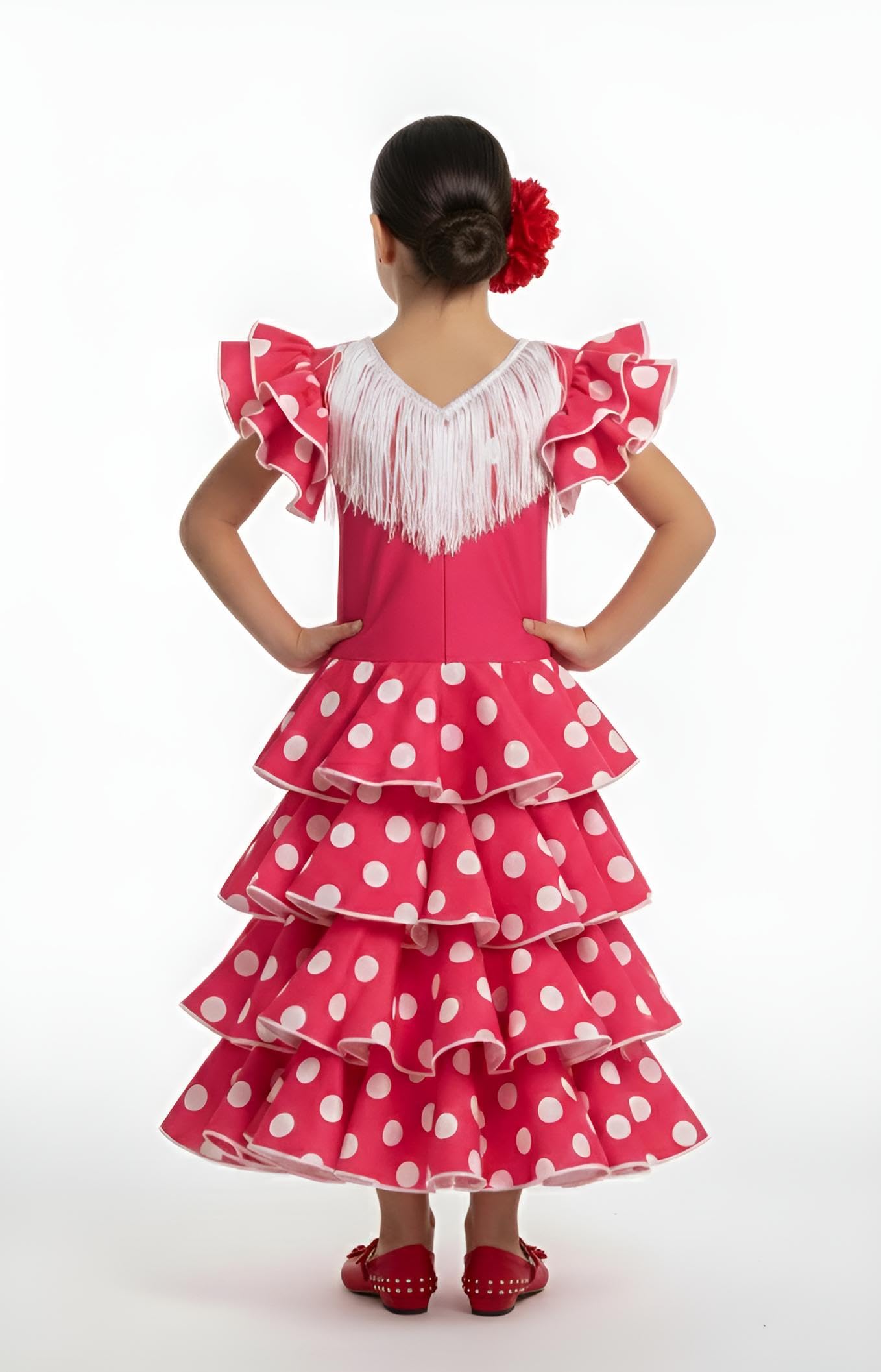 Vestido de niña para danza flamenco o sevillanas