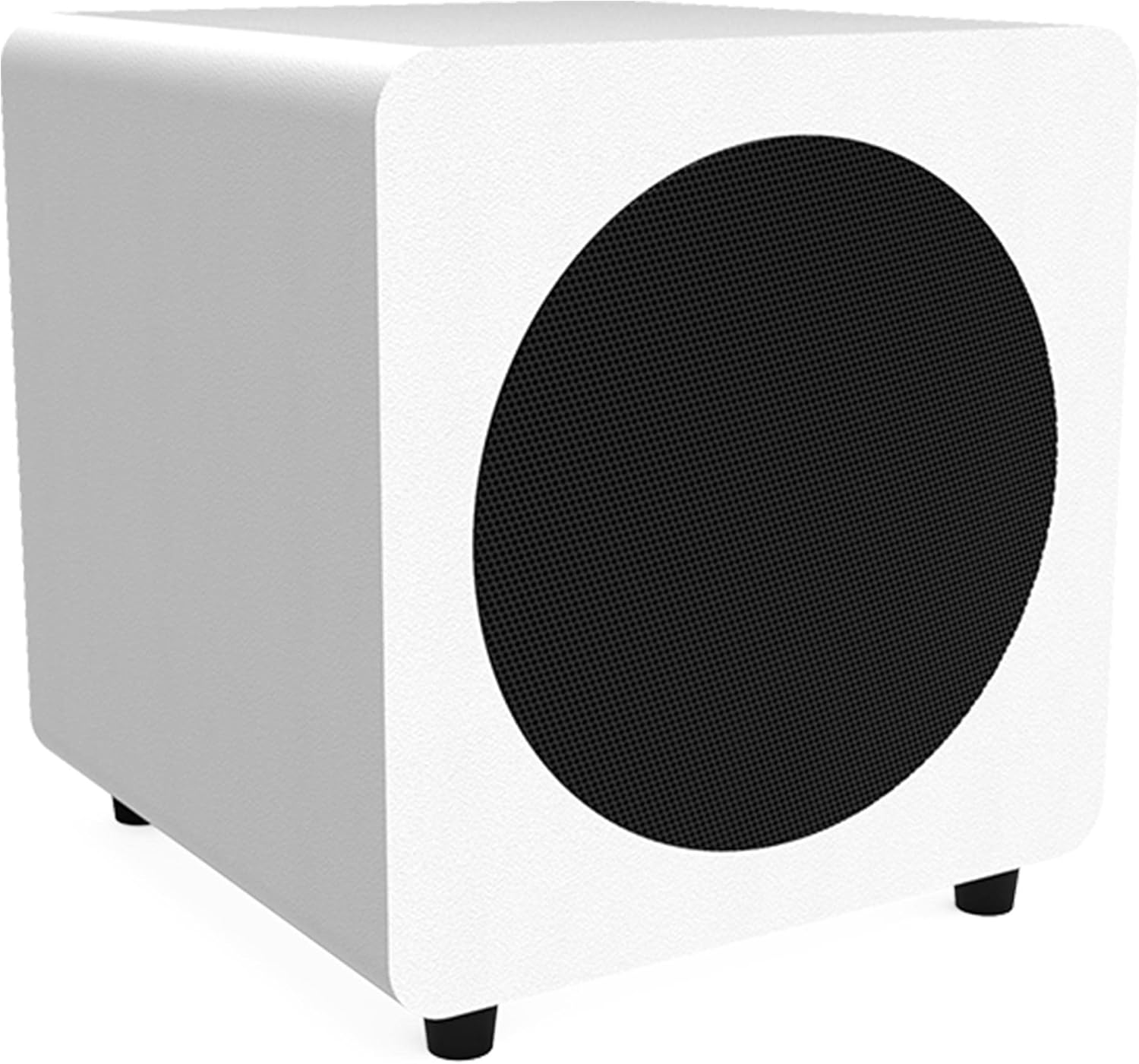 Kanto Ren Powered Speaker System (Matte Grey) and SUB8 Powered 8in Subwoofer (White) Bundle