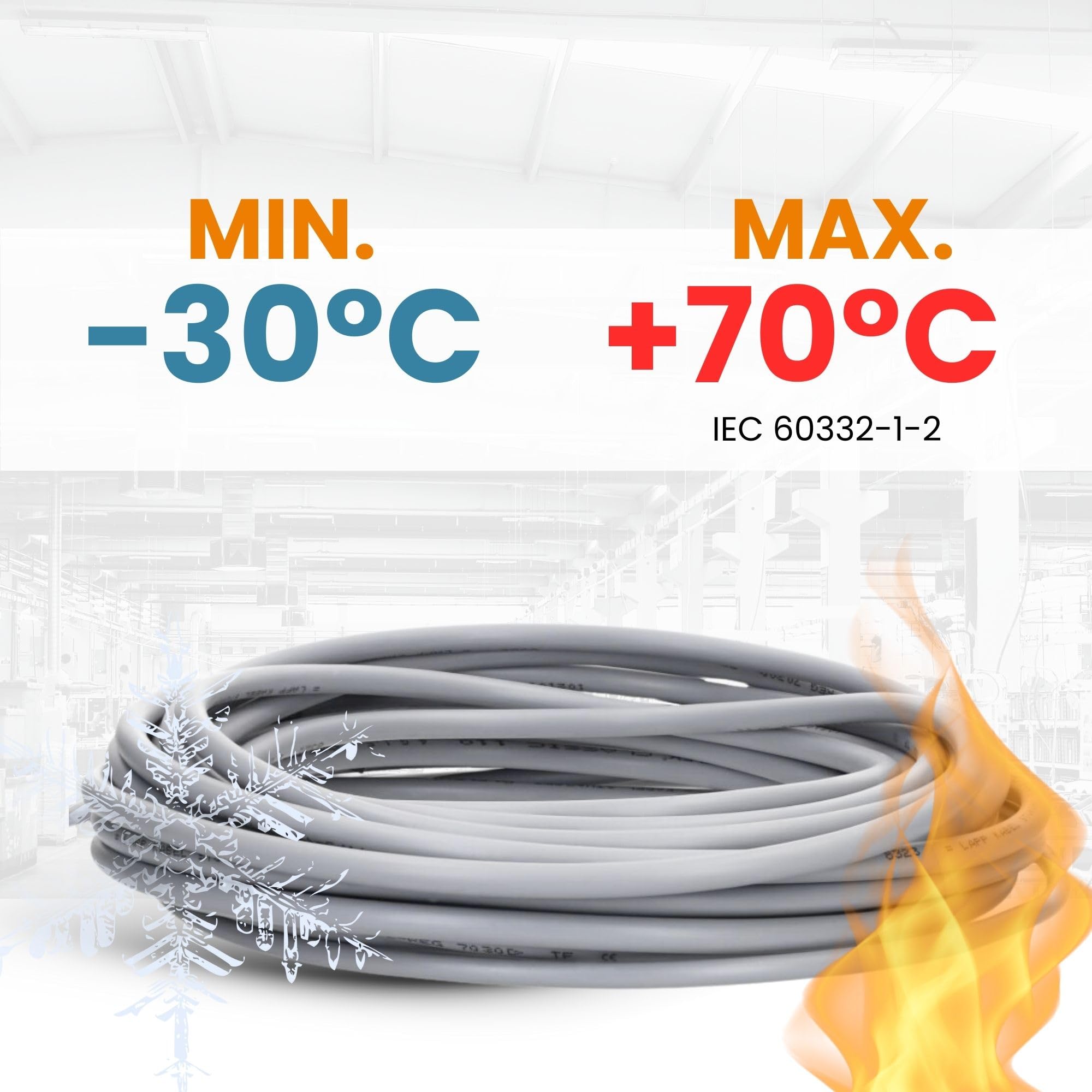Lapp 100m Telefonkabel J-Y(ST) Y 4x2x0,6mm - Telefonleitung 8-Adrig