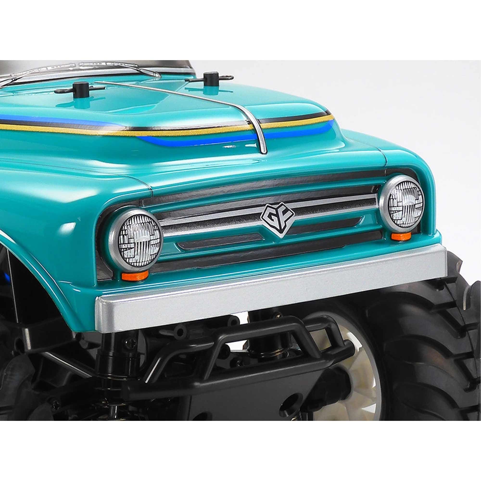 Amazon.com: Tamiya 47497 1:10 RC Squash Van 4WD GF-02 Prepainted