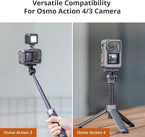 Miniatura 2 de PGYTECH Jaula para cámara + CapLock - Soporte para manillar de motocicleta para DJI OSMO Action 4, Action 3