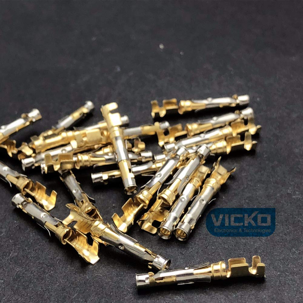 Davitu [VK] 66101-4 Pin & Socket Connectors GOLD SOCKET 18-16 Female