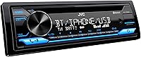 Vista 2 de JVC KD-T720BT - Estéreo de coche CD, Din único, audio Bluetooth y llamadas manos libres con micrófono externo, CD, MP3, USB, entrada AUX de radio