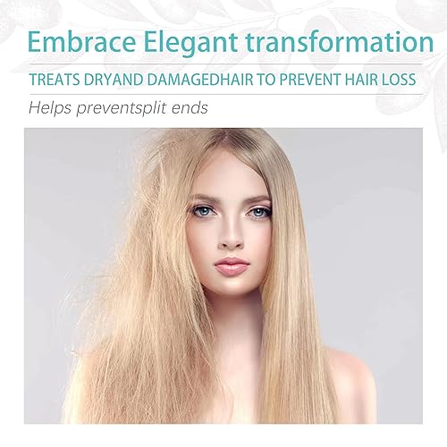 Miniatura 4 de Vikada Tratamiento mágico nutritivo, 5 segundos para restaurar el cabello suave, mascarilla capilar de 2.7 fl oz, acondicionador profundo para