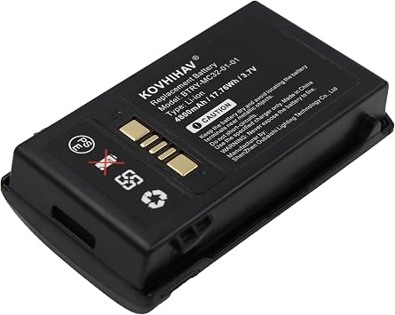 MC3200 MC3300 Series Upgrade Battery Compatible with MC32N0 Scanners,fits BTRY-MC32-01-01 82-000012-01