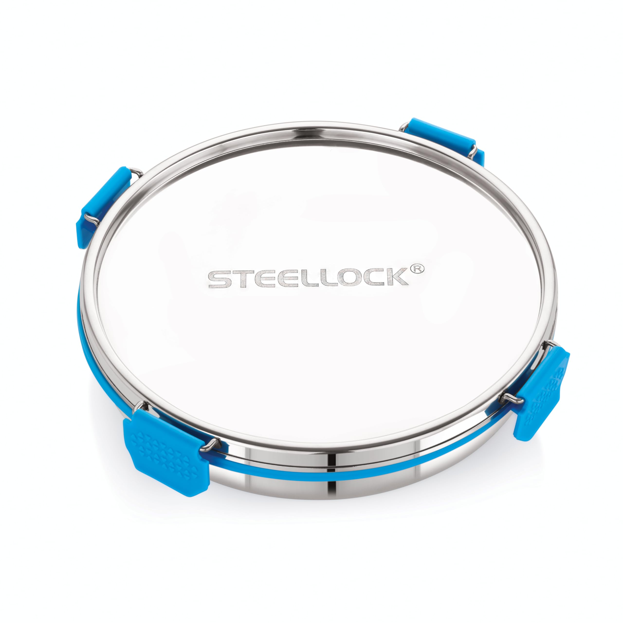 STEELLOCK PRO Stainless Steel Container/Dabba with Steel Lid Airtight for Food Storage, Easy to Carry, Leak Proof and Stackable (SLP-160/1000 ML).