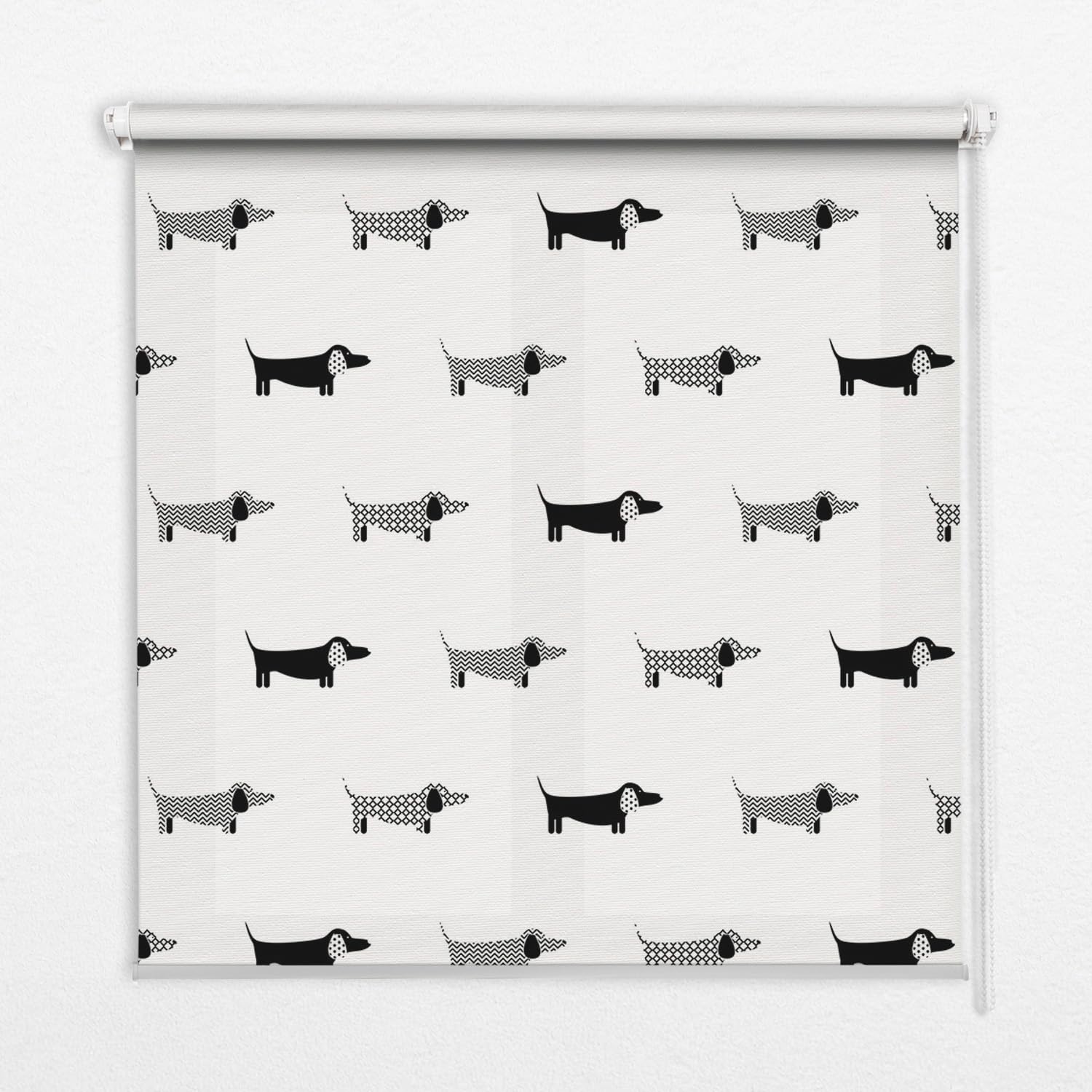 Store Enrouleur Tulup 50x50cm sans Perçage Store Banne Intérieur Perméable Motif