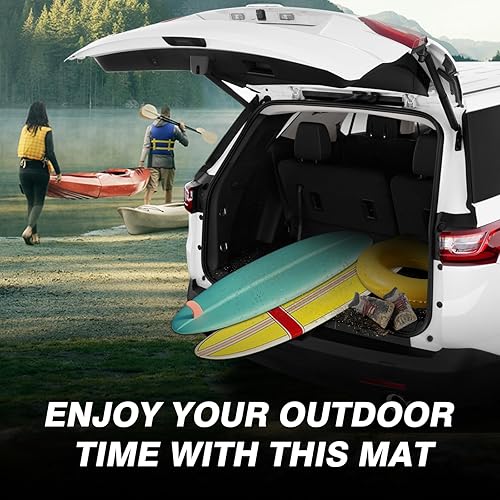 Vista 77 de Powerty Tapete de carga para BMW X5 2019-2025 2026, forro de carga TPE para todo tipo de clima, forros de maletero resistentes para BMW X5 sin