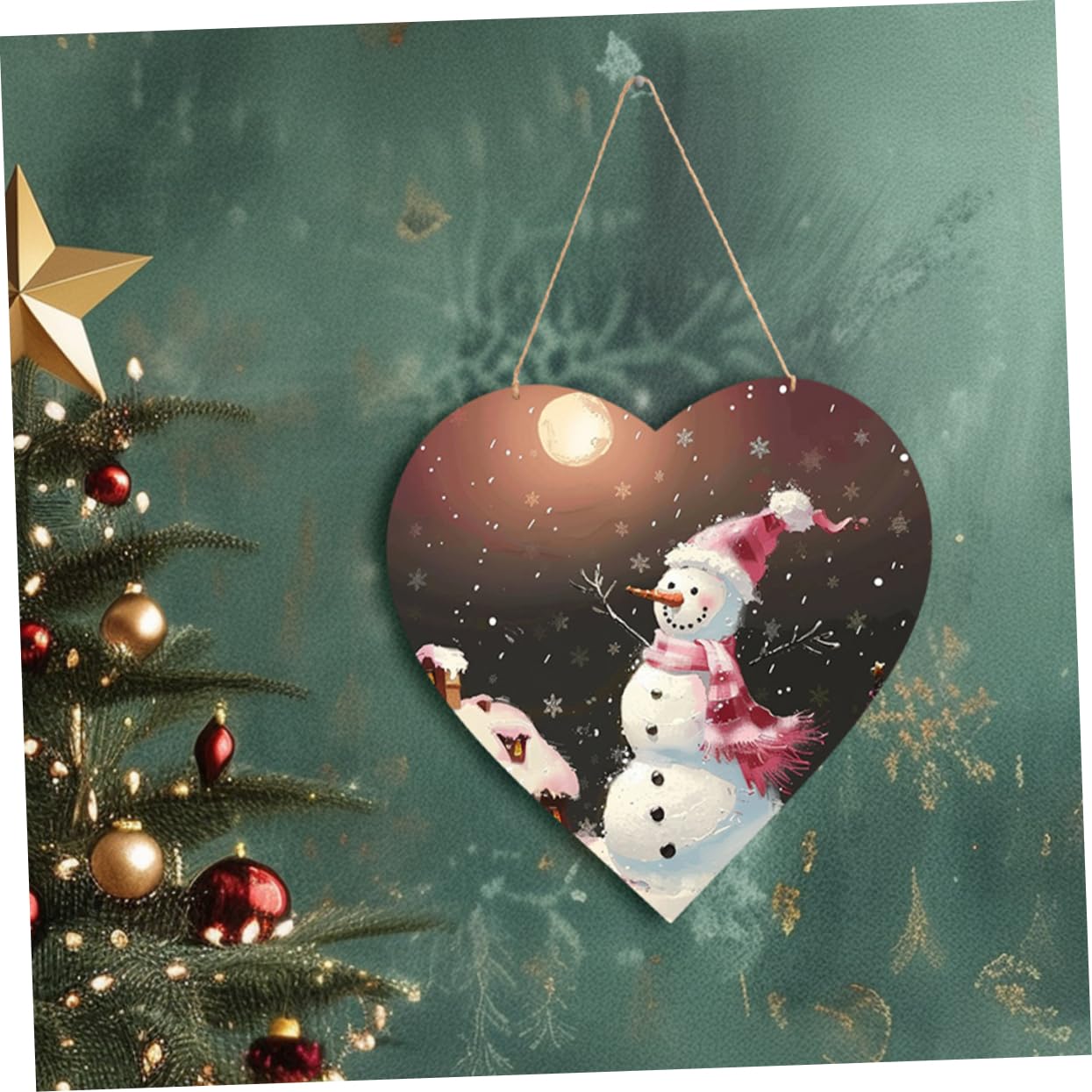 Angoily 30 Stück Herzförmige Holzherzen zum Basteln mit Selbstgemacht Kreativität Vielseitig Einsetzbar für Home Party Dekoration und Handgemachte Geschenke