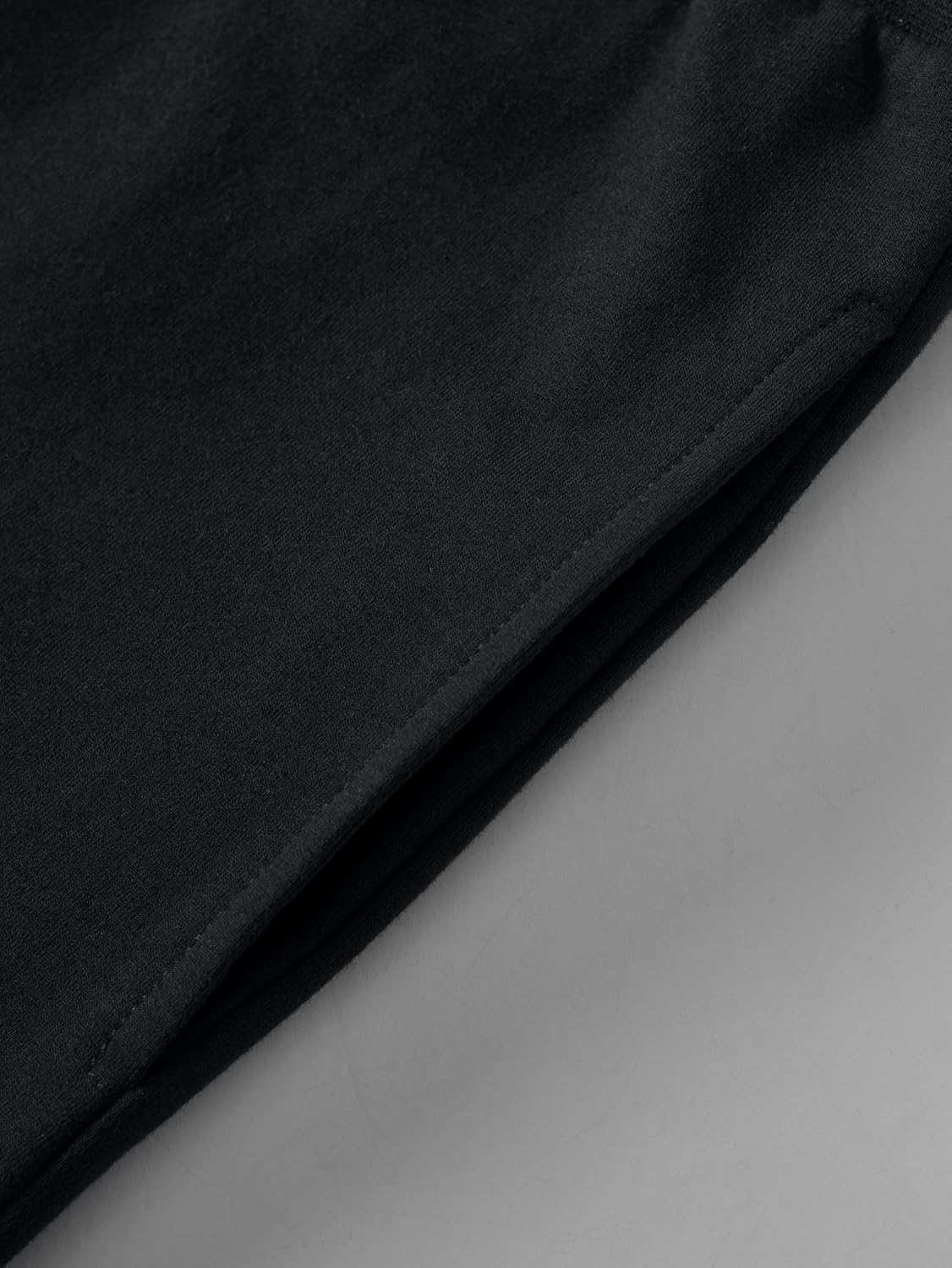 Weintee Women's Petite Elastic Waist Wide Leg Pants Petite Length - Image 6