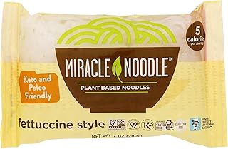 Miracle Noodle, Fettuccini Shiratake, 7 Ounce