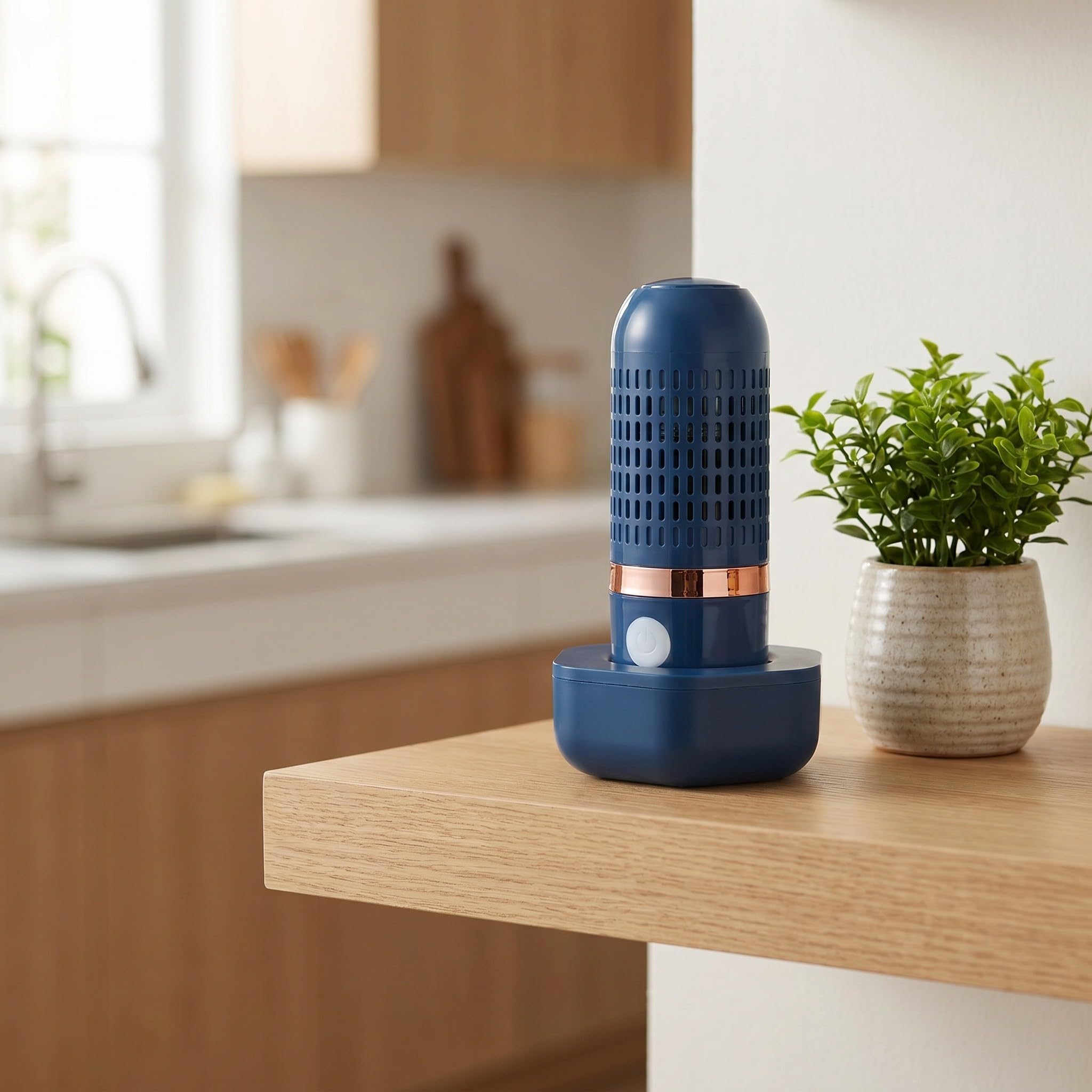 SOLUSTRE Kabelloser Tragbarer Obst Gemüsereiniger für Zuhause Reisen und Outdoor mit Praktischem Design und Einfacher Handhabung