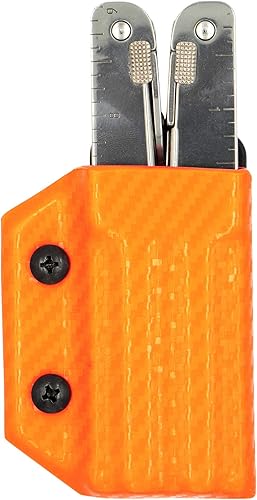 Miniatura 8 de Clip & Carry Kydex - Funda multiherramienta para Victorinox SWISSTOOL, fabricada en Estados Unidos (multiherramienta no incluida) Fibra de carbono