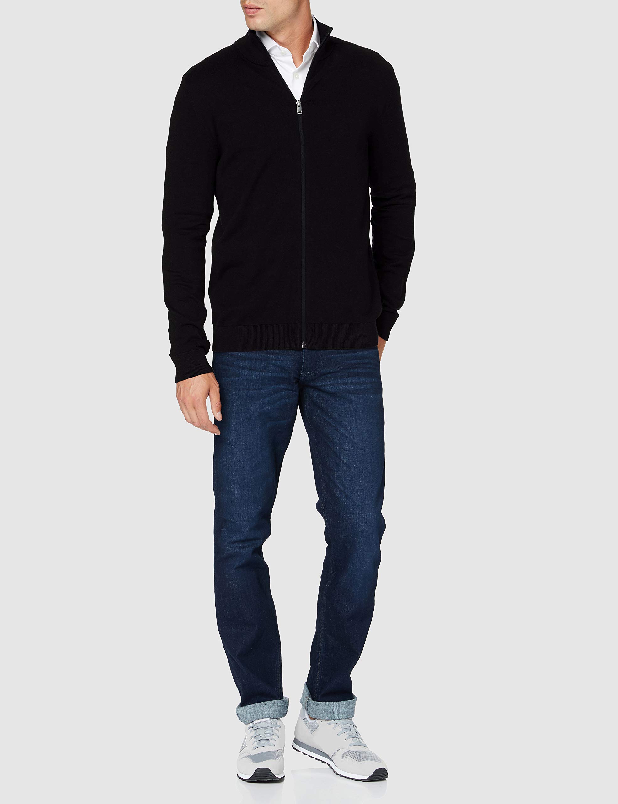 SELECTED HOMME Male Strickjacke Zip-up | Cardigan