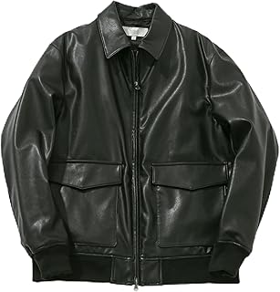 [アーバンリサーチ ロッソ] ブルゾン 『XLサイズあり』ビーガンファブリックジップブルゾン メンズ RAA7-17M013