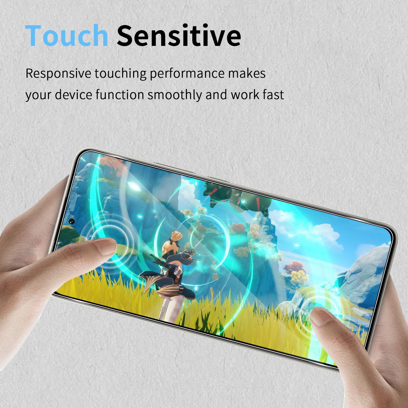 KeHowy Pellicola Privacy Per Xiaomi Poco M7 Pro 5G [2 Pezzi] Vetro Temperato 9H Anti-Spy | Protezione Schermo Invisibile
