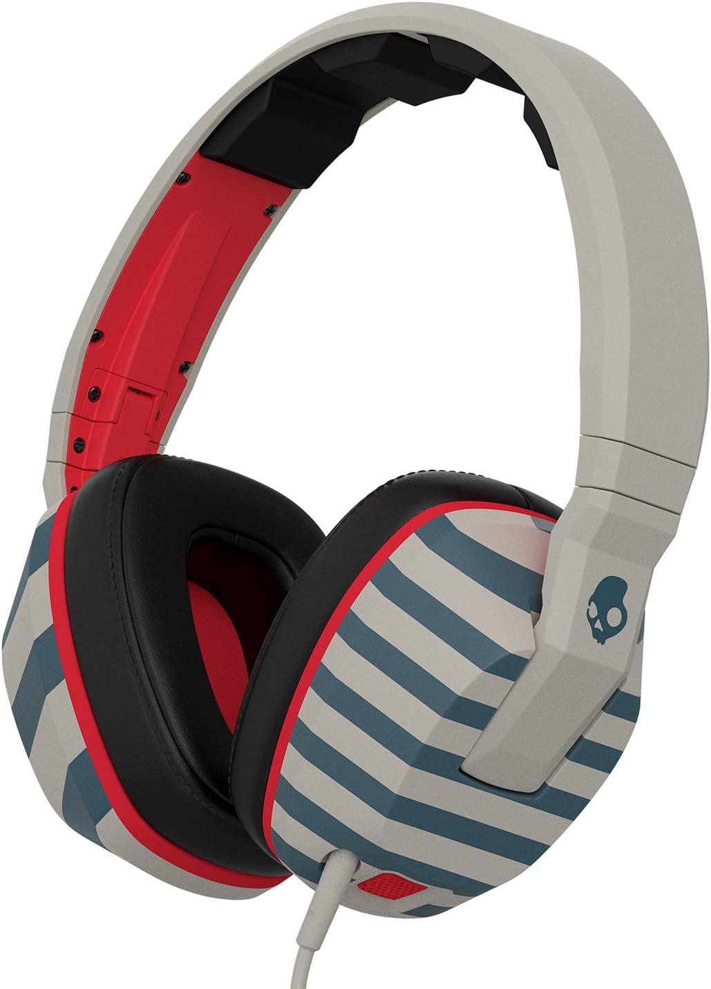 Up To 50% OFF Skullcandy Crusher Headphones with Mic Stripes/Tan/Navy, One Size Get Discount Offer Skullcandy Crusher Headphones with Mic Stripes/Tan/Navy, One Size
