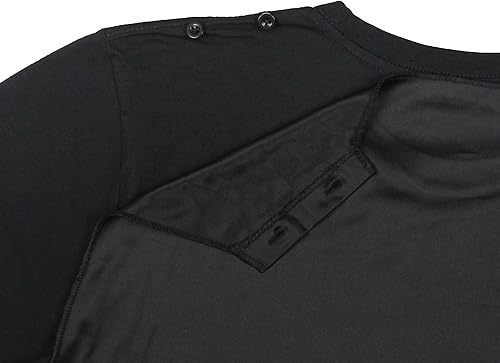 Miniatura 5 de DC Comics - Camisa de disfraz de Batman para hombre con capa desmontable, camiseta clásica de Batman con logotipo de murciélago