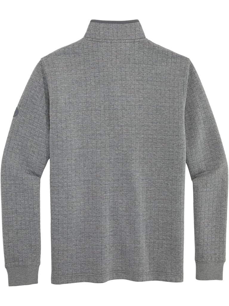 Gray Vineyard Vines Quilted Navigator 1/4 Snap