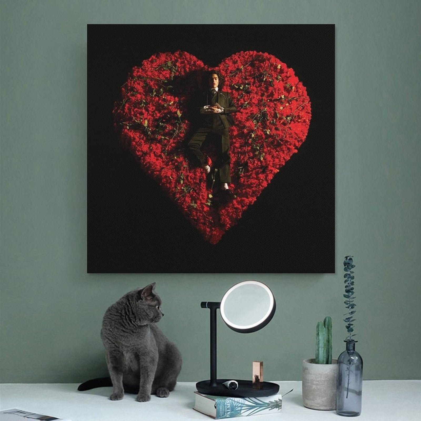 Poster Tapisserie Conan Gray Superache - Affiche Murale 70x70 Cm Sans Cadre - Décoration Salon Chambre Style Musical