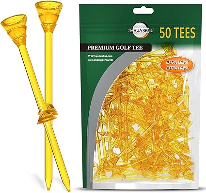 Review ENHUA GOLF Plastic Tees,50 Pack 3-1/4 Inch Long,Reduce Friction Step Golf Ball Tee Bulk,Small Cup,Durable Reusable and Unbreakable Review ENHUA GOLF Plastic Tees,50 Pack 3-1/4 Inch Long,Reduce Friction Step Golf Ball Tee Bulk,Small Cup,Durable Reusable and Unbreakable