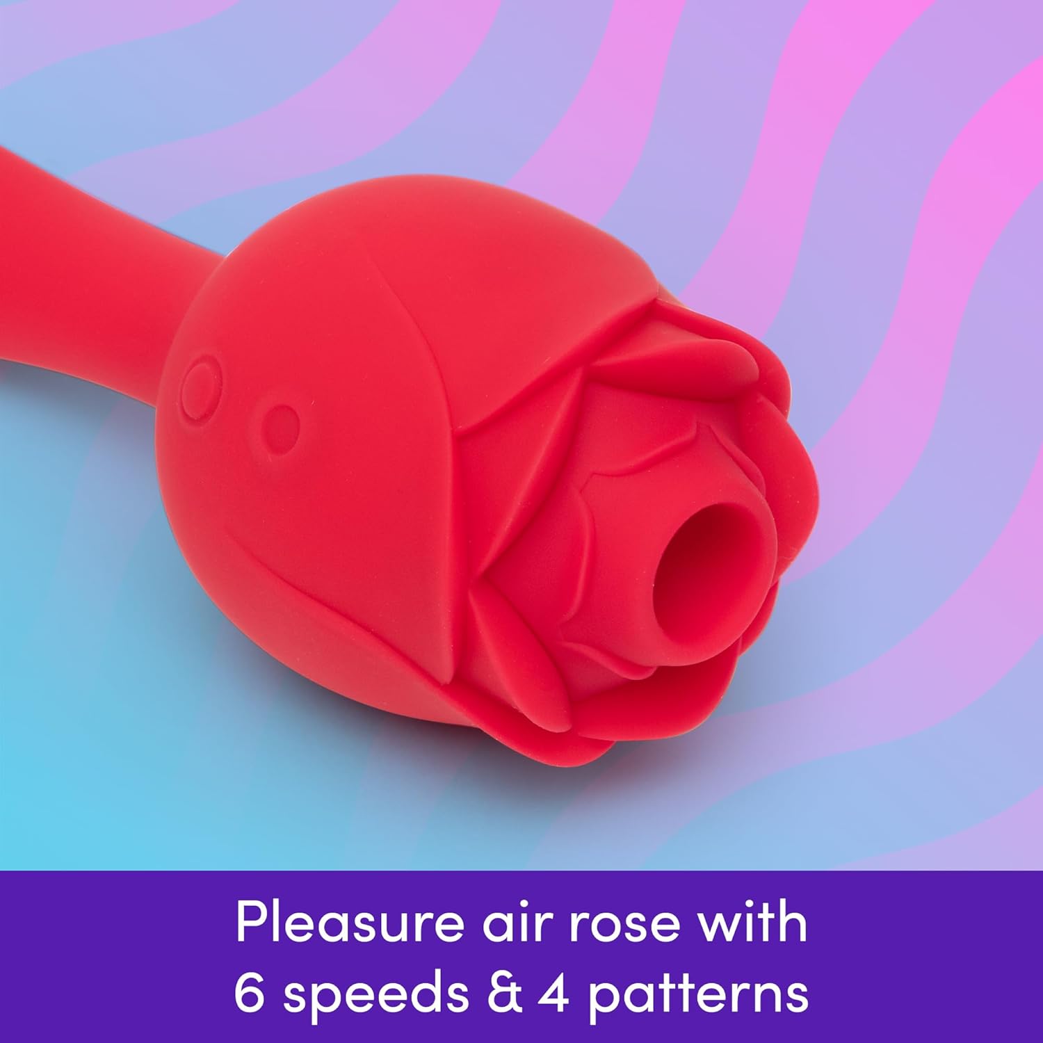 Lovehoney Floral Fantasy Dual Stimulation Rose Toy Pleasure Air Clitoris Sucker & G Spot Vibrator and Enjoy Water Based Lube 8.5 fl oz - Couples Sex Toys Bundle