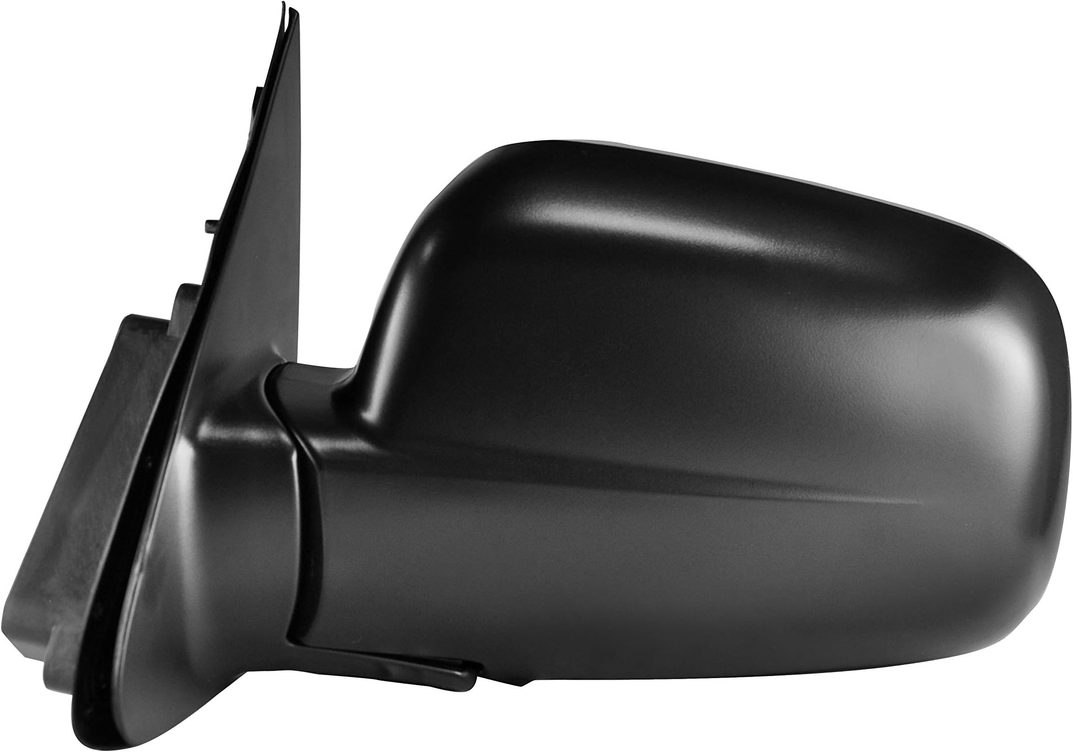 Left Driver Side Textured Side View Mirror for 2002-2006 Honda CR-V - Power Operated, Non-Heated, Manual Folding - HO1320215