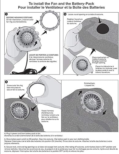 Miniatura 6 de Rubies Disfraz de dinosaurio inflable original para adultos velociraptor estándar Velociraptor