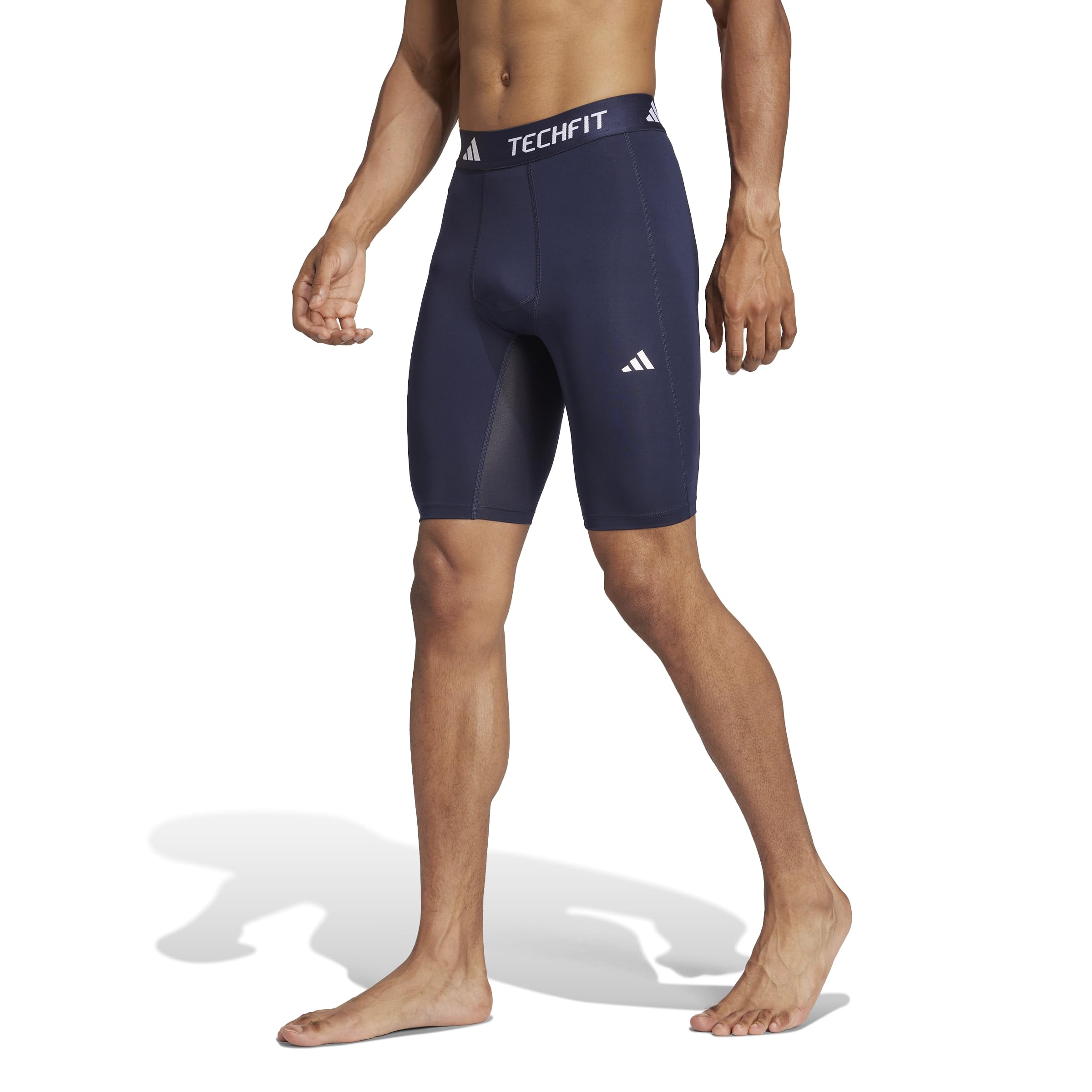 adidas Men's Techfit Compression Training Short Tight Tights, legend ink, M